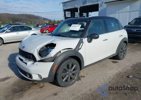 2014 Mini Countryman Cooper S from USA, damaged, VIN WMWZC5C54EWP39862